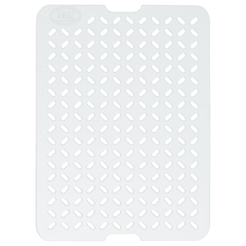 LEM Products Plastic Meat Lug Drain Tray - 17-3/8"x12-3/4"x3/4"