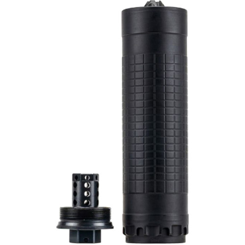 IWI 6mm Suppressor 6mm w/Direct Thread 1/2-28 HUB-T Mount Black