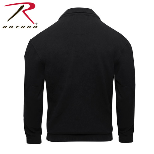 Rothco Security 1/4 Zip Job Shirt - Black