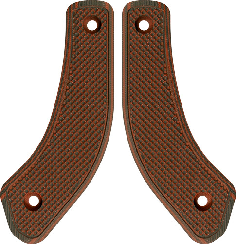 GRIP PANEL RED / BLACKMI LEVER ACTION G10 PISTOL 