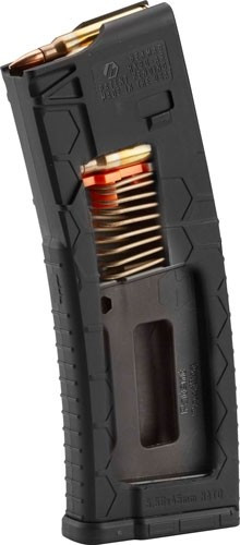 10RD BLACK POLYMER SERIES 2HEXMAG MAGAZINE AR-15 5.56X45 
