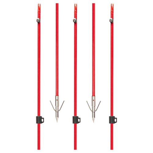 Cajun Bowfishing Fiberglass Arrow with Piranha Long Barb XT