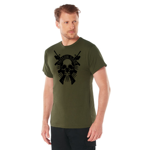 Rothco Molon Labe Skull T-Shirt