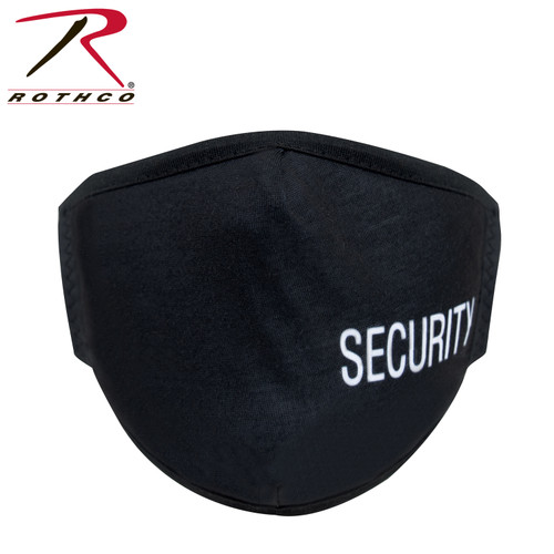 Rothco Reusable 3 Layer Facemask With Security Print