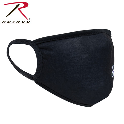 Rothco Reusable 3 Layer Facemask With Security Print Rothco Reusable 3 Layer Facemask With Security Print
