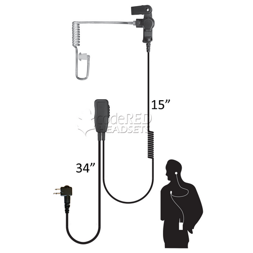 Sherlock Single Wire Acoustic Tube Earpiece