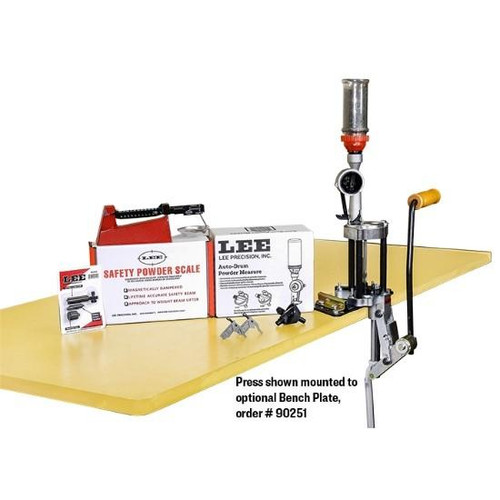 Lee 4-Hole Turret Press Kit with Auto Drum Measure Lee 4-Hole Turret Press Kit with Auto Drum Measure
