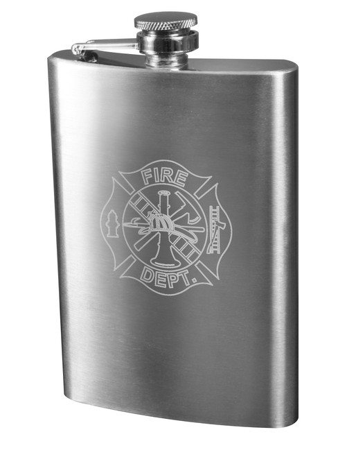 Rothco Engraved USMC Stainless Steel Flask Rothco Engraved USMC Stainless Steel Flask