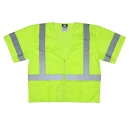 Class 3 Mesh Lime Safety Vest