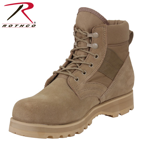 Rothco Combat Work Boots - 6 Inch