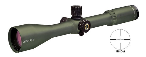 BLEMISHED Burris 3-12x50mm Xtreme Tactical Scope Mil-Dot Reticle Olive Side PA