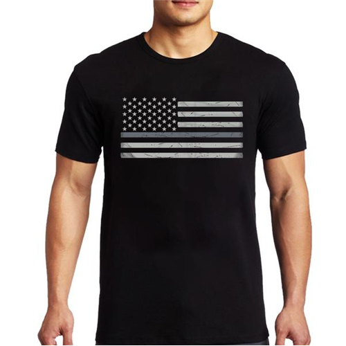 Men's - Short Sleeve Classic Thin Silver Line