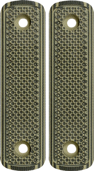 GRIP PANEL OD GREEN/BLACK !MI LEVER ACTION G10 STRAIGHT 