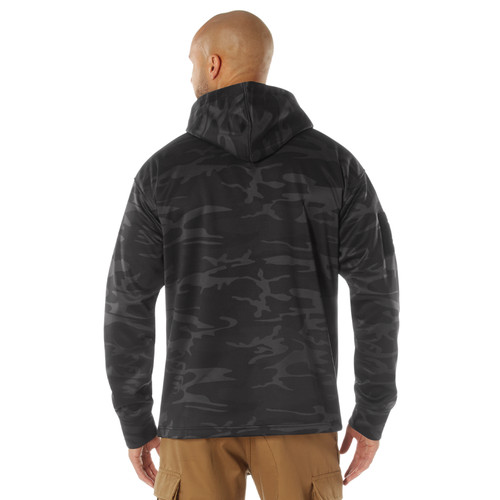 Rothco Concealed Carry Midnight Camo Hoodie