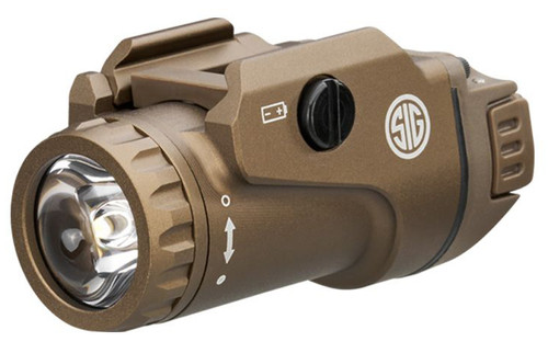 SIG FOXTROT1X WEAPON MOUNTED WHITE LIGHT FDE