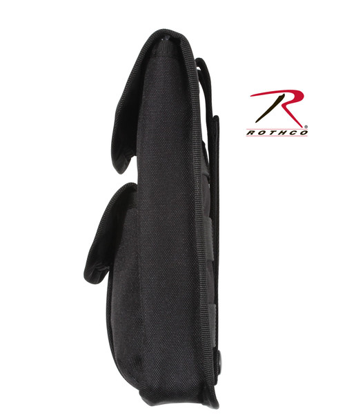 Rothco MOLLE 2 Pocket Ammo Pouch - Black
