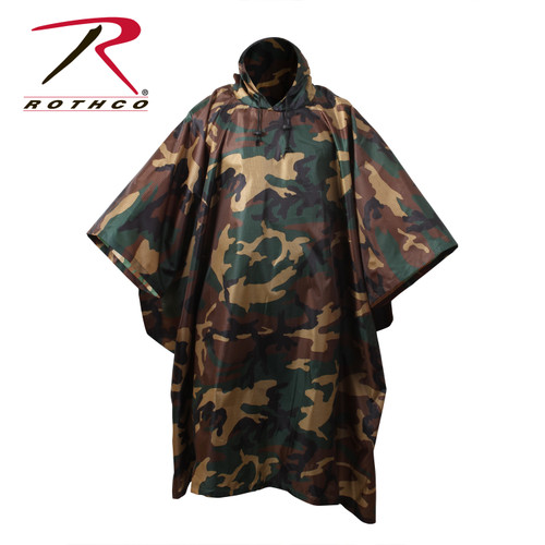 Rothco G.I. Type Rip-Stop Poncho