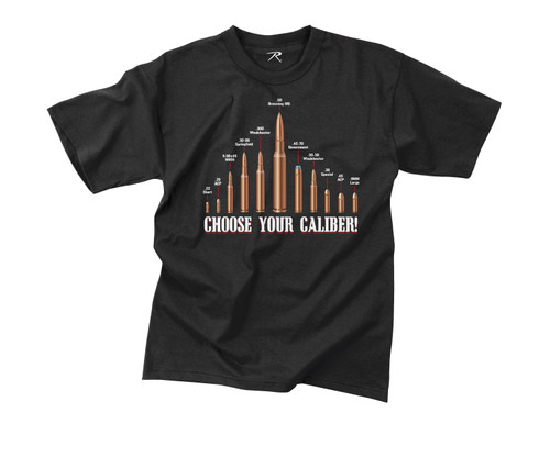Rothco Vintage 'Choose Your Caliber' T-Shirt Rothco Vintage 'Choose Your Caliber' T-Shirt