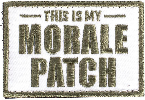 THIS IS MY MORALE PATCH w/ ADHESIVE