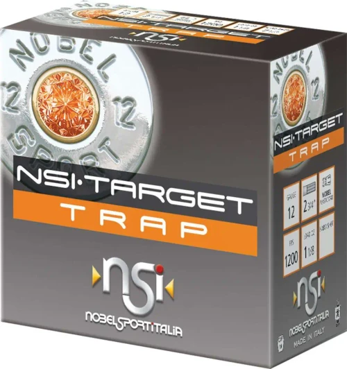 Nobel Sport 12 Gauge Ammo 1-1/8 oz #8 Ammunition - 25 Rounds
