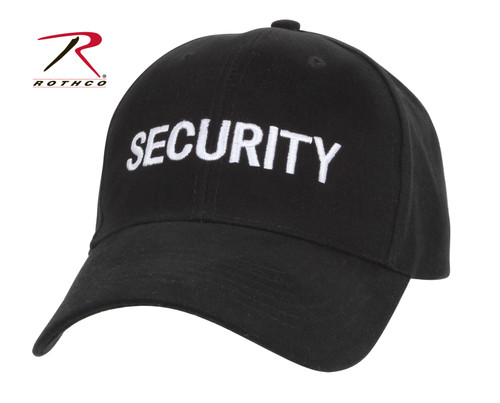 Rothco Security Supreme Low Profile Insignia Cap Rothco Security Supreme Low Profile Insignia Cap
