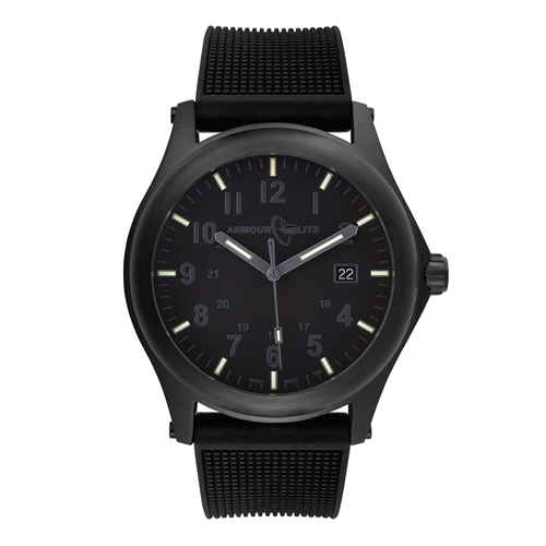 ArmourLite Stealth Black Swiss Tritium Illuminated Watch
