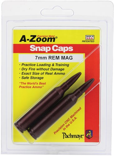 REM MAGNUM 2-PACKA-ZOOM METAL SNAP CAP 7MM 