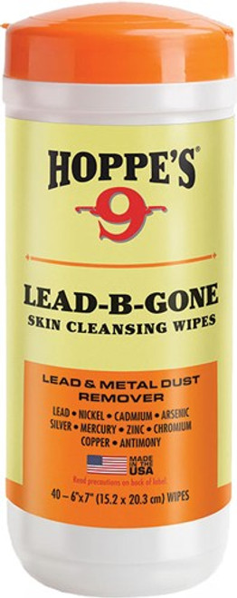 HOPPES LEAD B GONE HAND WIPES 