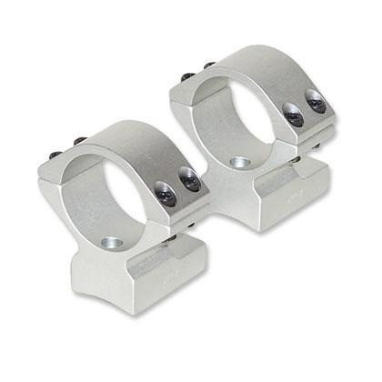 Talley Lightweight Alloy Mount Combo - Silver 1" Medium Kimber 8400