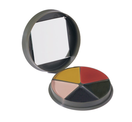 Rothco GI Type 5 Color Camo Face Paint - Round Compact 
