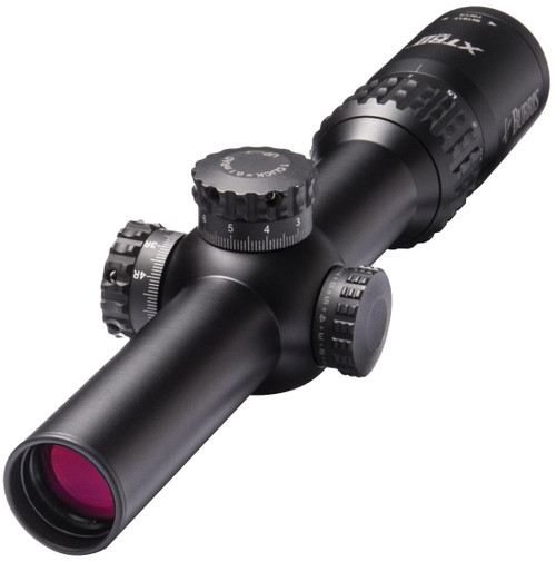 REFURBISHED Burris XTR II Rifle Scope - 1-5x24mm Illum. XTR II Ballistic CQ Mil Reticle Low Mil Knobs Matte