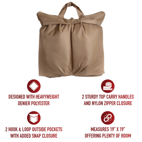 Rothco G.I. Type Flyers Helmet Bags