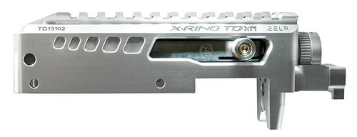 TACSOL RECEIVER X-RING VR TAKEDOWN 22LR SILVER