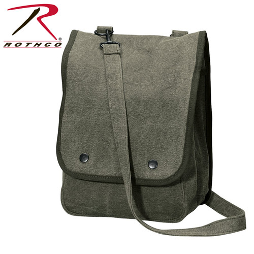 Rothco Vintage Canvas Map Case Shoulder Bag Rothco Vintage Canvas Map Case Shoulder Bag