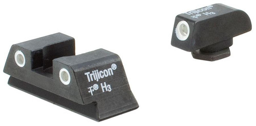 Trijicon Bright & Tough Night Sight Set for Glock 42 & 43 Pistol - Green Front & Green Rear