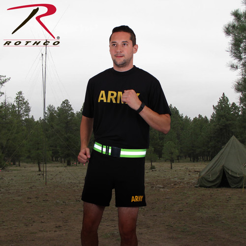 Rothco Reflective Elastic PT Physical Training Belt 