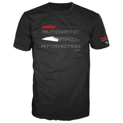 Kershaw T-Shirt Launch 13 Automatic Attraction Small