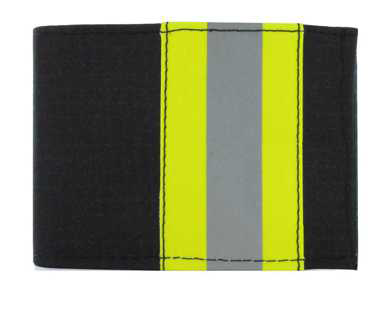 Firefighter Black Matrix Bifold CC Wallet - 3.50''x4.50''
