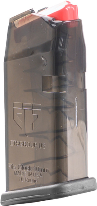 10RD CARBON SMOKE FITS G29!ETS MAGAZINE FOR GLOCK 10MM 