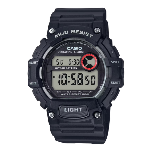 Mud-Resistant Digital Watch w/ Vibration Alarm