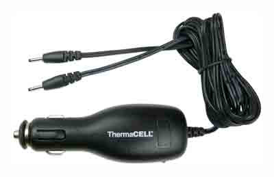 ORIGINAL HEATED INSOLES<THERMACELL CAR CHARGER FOR 
