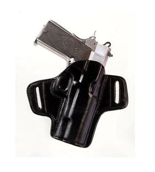 Tagua Gunleather Open Top Belt Holster for Colt Gov't 1911 5" Black Right Hand