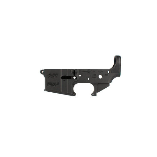 APF Armory AR15 Billet Lower Mil Spec Superior Anodized - Black