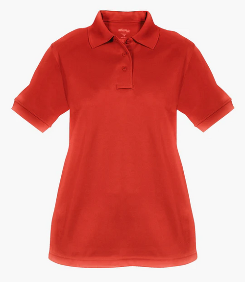 Ufx Tactical Short Sleeve Polo-Womens-Red