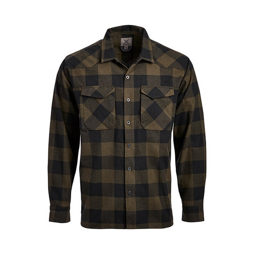 Canyon Valley Flannel Shirt - Marshland Plaid