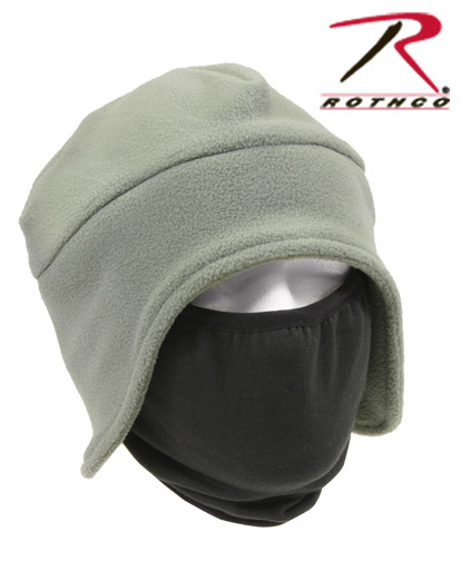 Rothco Convertible Fleece Cap With Poly Facemask