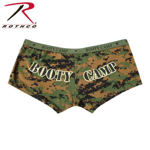 Rothco Woodland Digital ''Booty Camp'' Booty Shorts