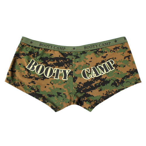 Rothco Woodland Digital ''Booty Camp'' Booty Shorts