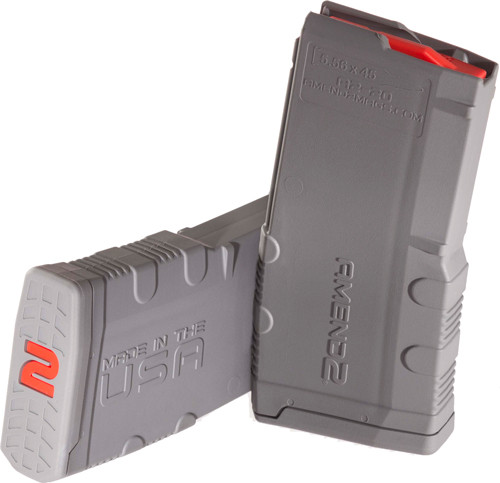 20RD POLYMER GRAYAMEND2 AR-15 MAGAZINE 5.56X45 