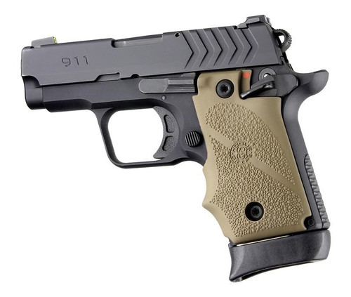 Hogue Ambi Safety Rubber Grip for Springfield Armory 911- FDE